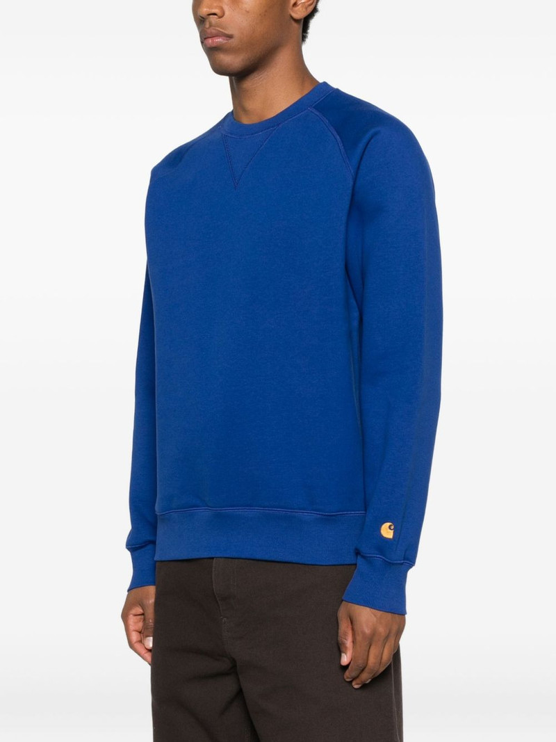 raglan-sleeve crew-neck sweatshirt 3