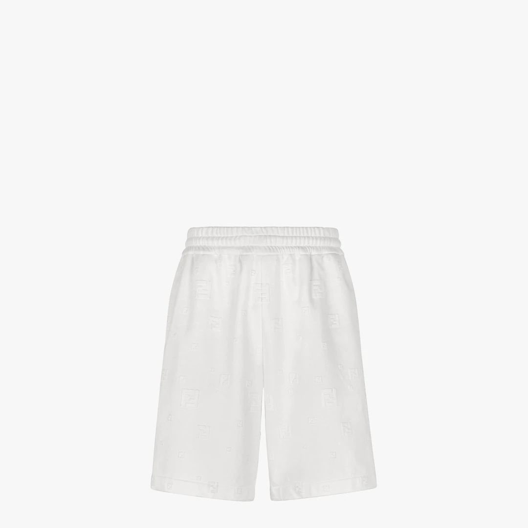 White jersey pants - 1