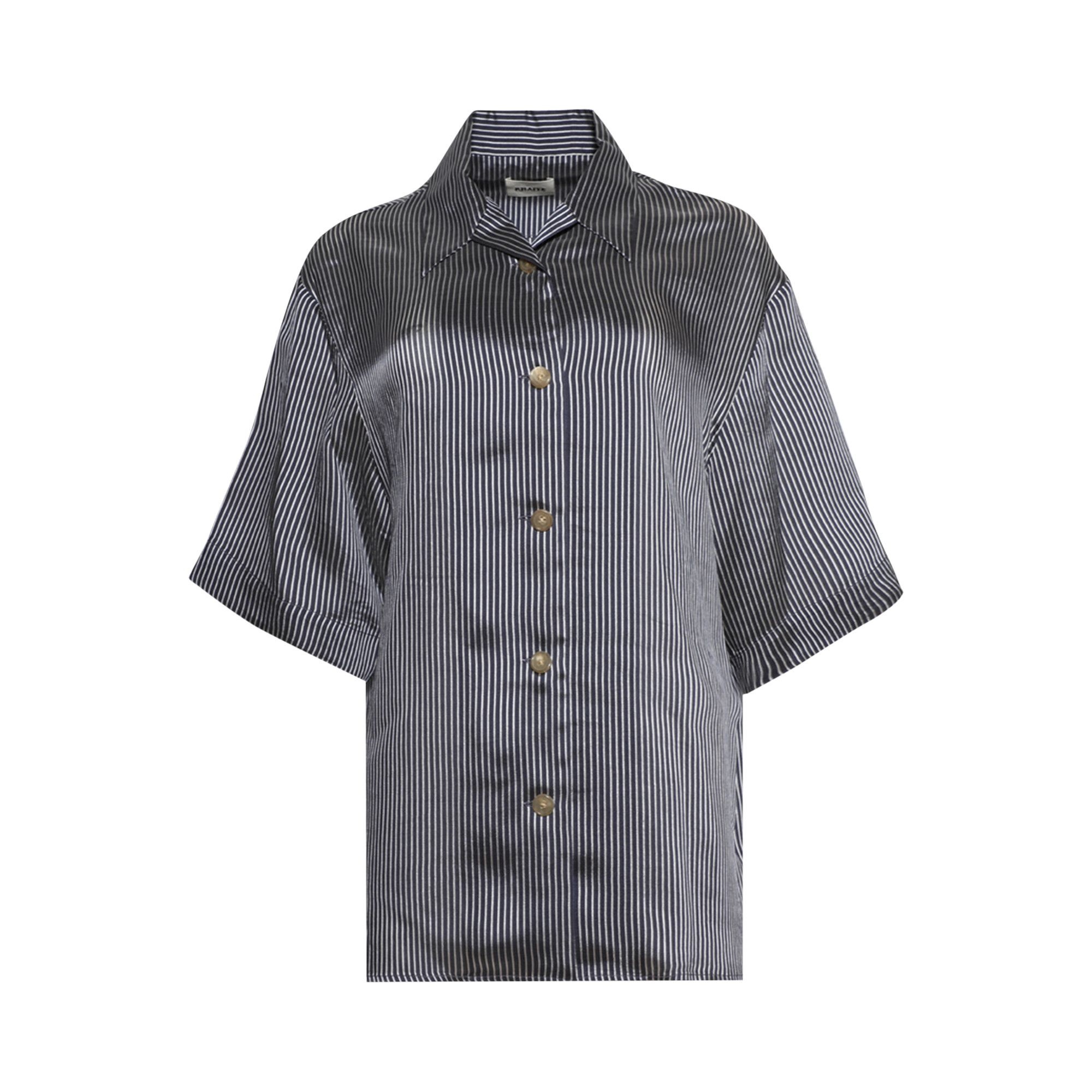 Khaite Owen Top 'Navy/White' - 1