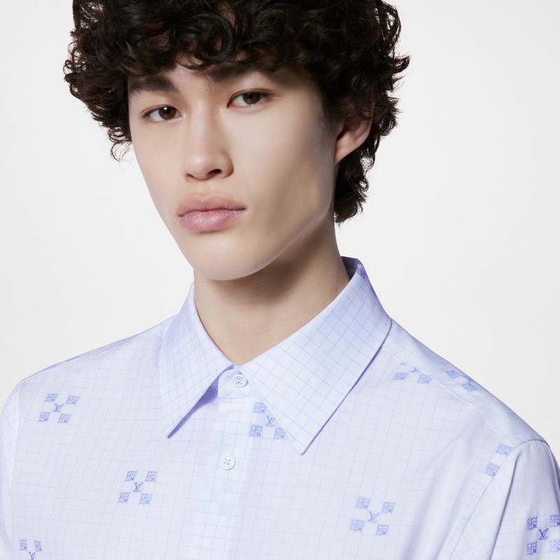 Cotton Long-Sleeved Slim Shirt 4