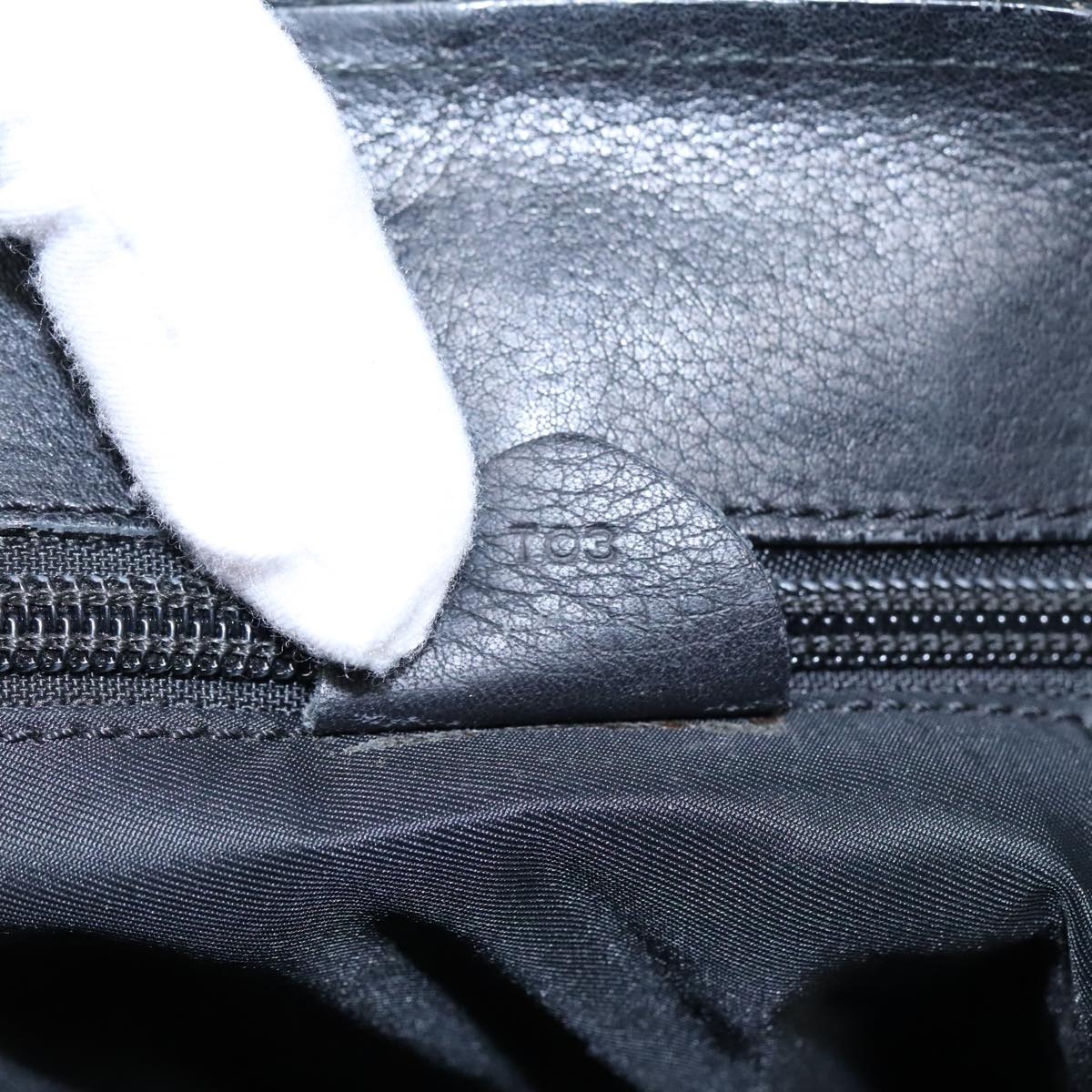 CELINE Tote Bag Nylon Black Gold - 12