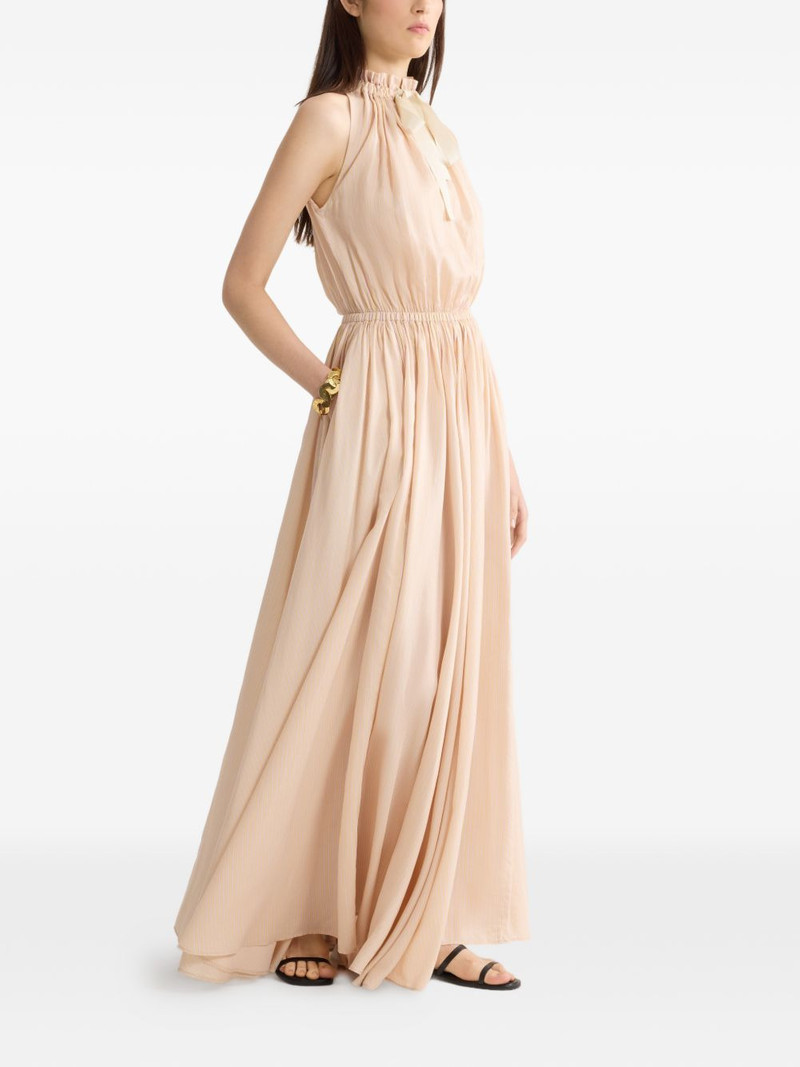 PATOU open-back halterneck maxi dress outlook