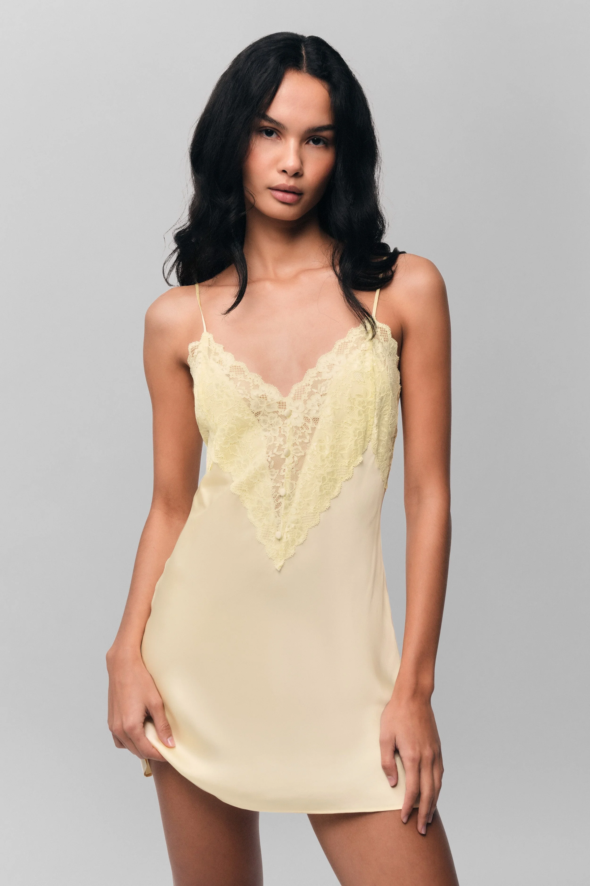 NOVA SLIP MINI DRESS - 1