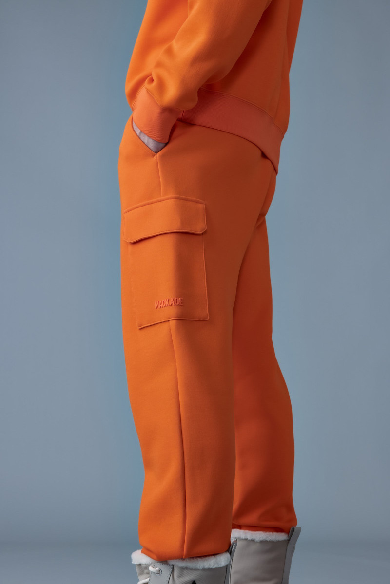 MACKAGE MARVIN-R Double face jersey cargo sweatpants outlook