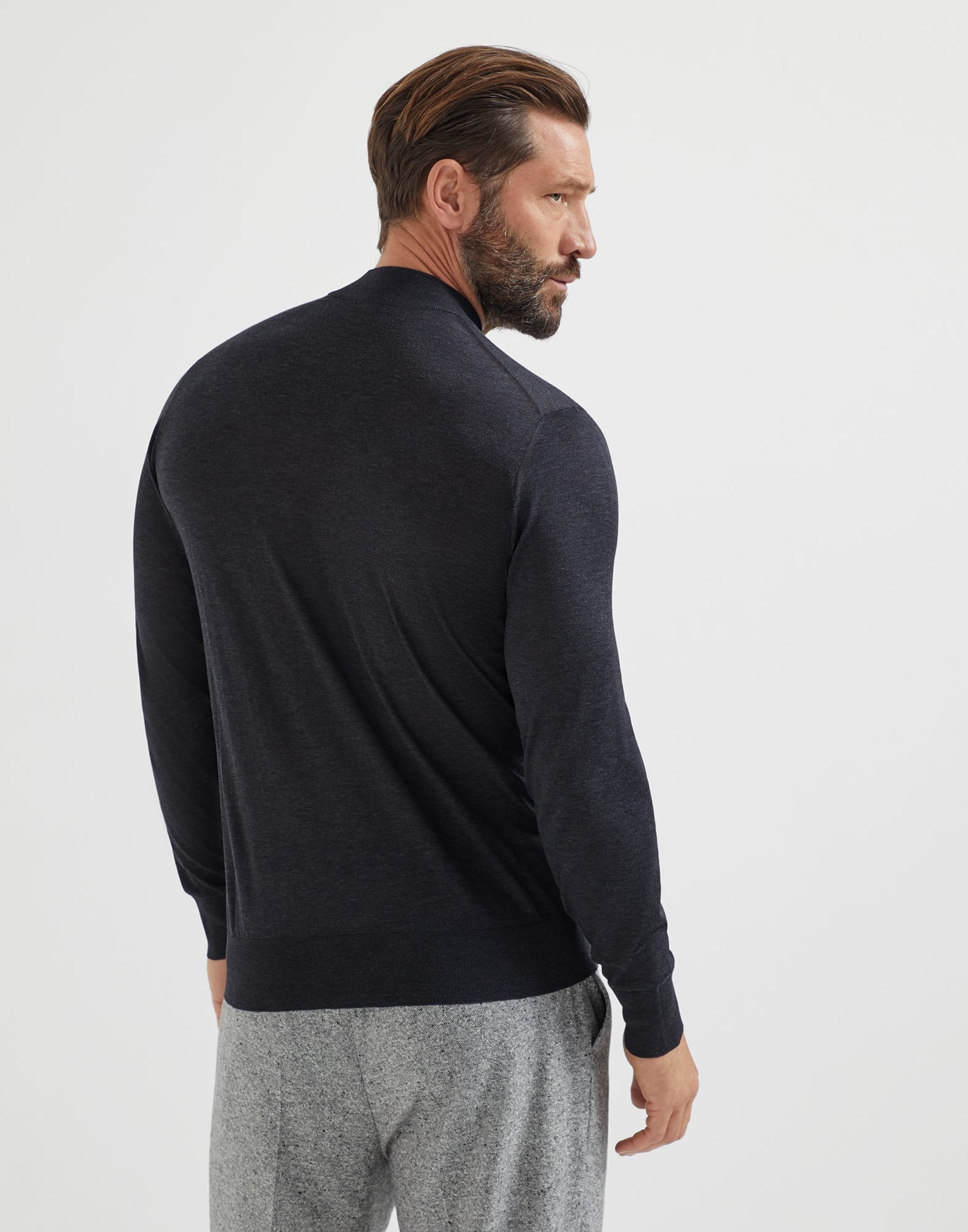 Silk and cotton lightweight sweater - 2