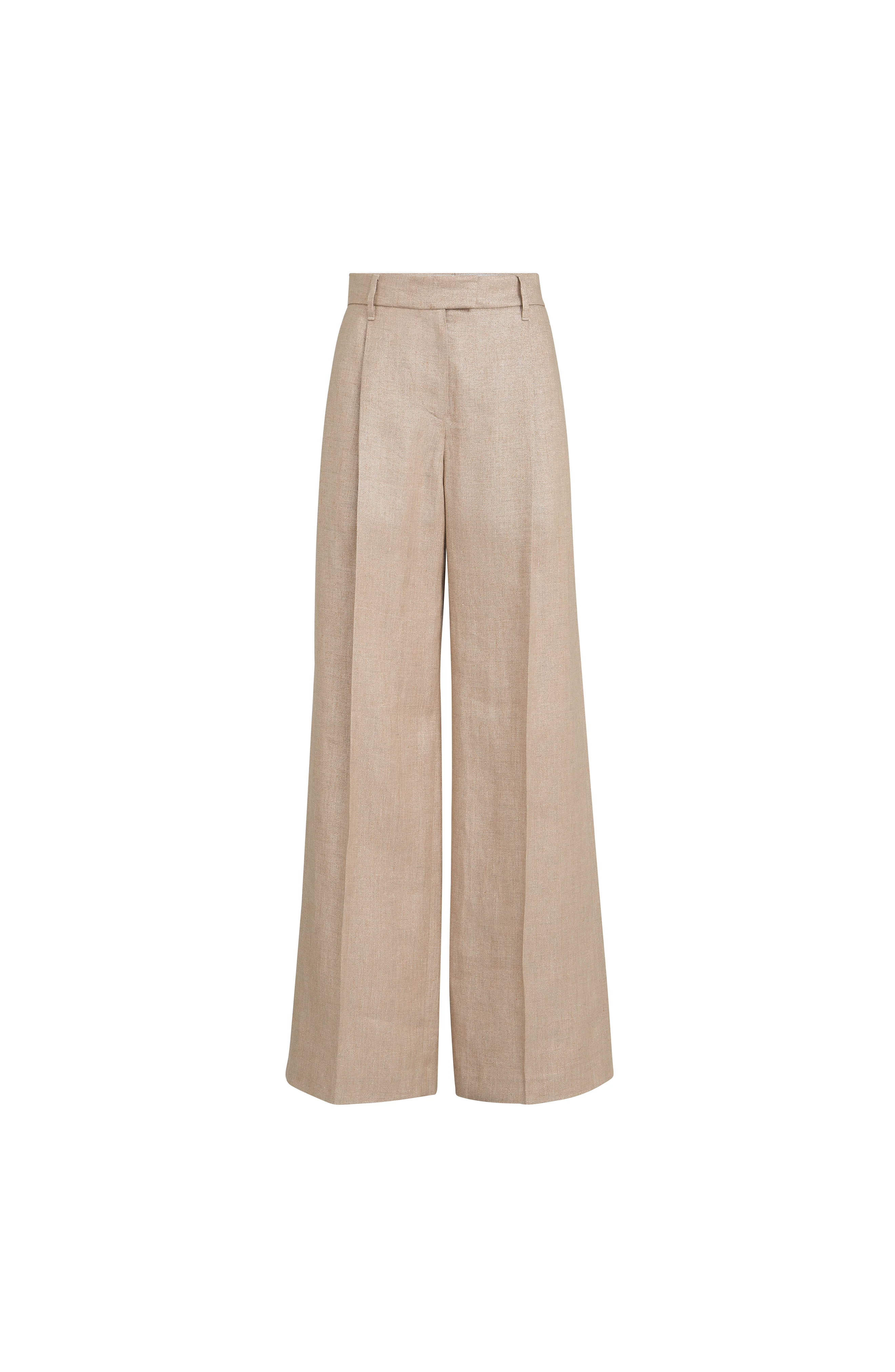 Brunello Cucinelli Loose Pleated trousers in Antique Pink at Nordstrom - 1