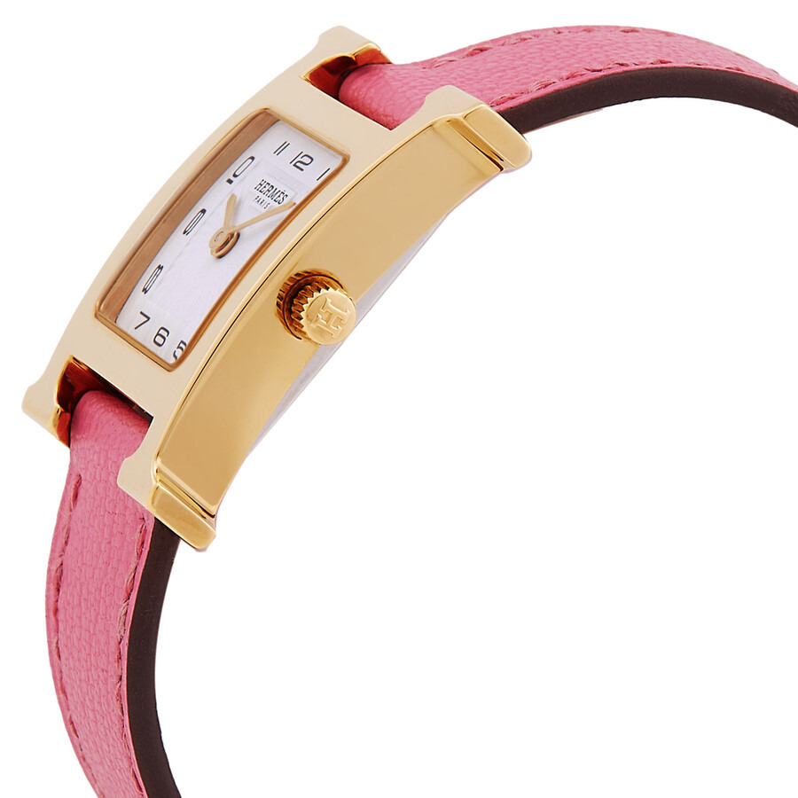 Hermes Heure H Quartz White Dial Ladies Watch HH1.201.131CPE5 - 2
