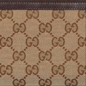 (WMNS) Gucci Luce Zip Around Wallet 'Beige Ebony Canvas' 790035-FADHW-9742 - 5