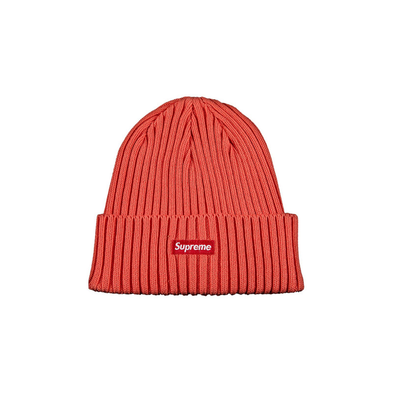 Supreme Overdyed Beanie 'Coral' - 1