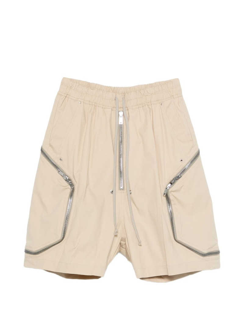 zip drawstring shorts 1