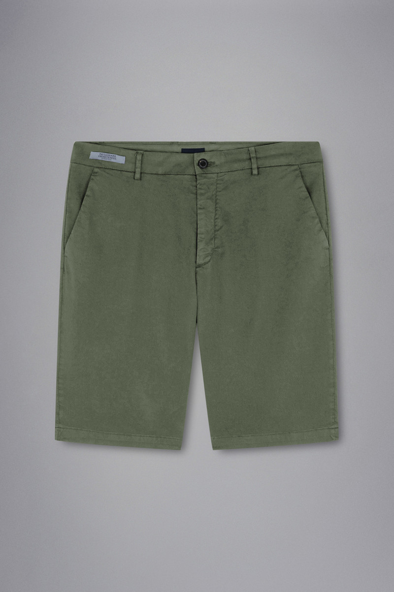 COTTON STRETCH BERMUDA SHORTS 1