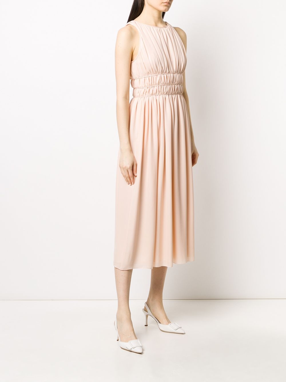 sleeveless midi dress - 3