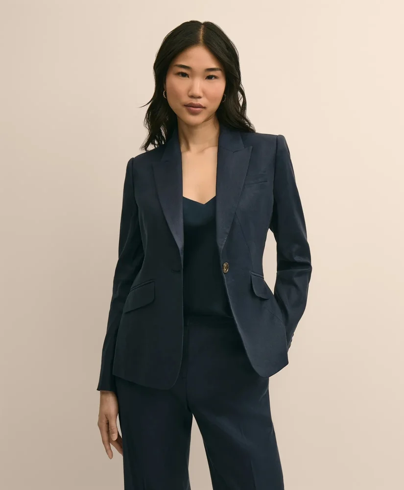 Linen Blend Jacket - 1