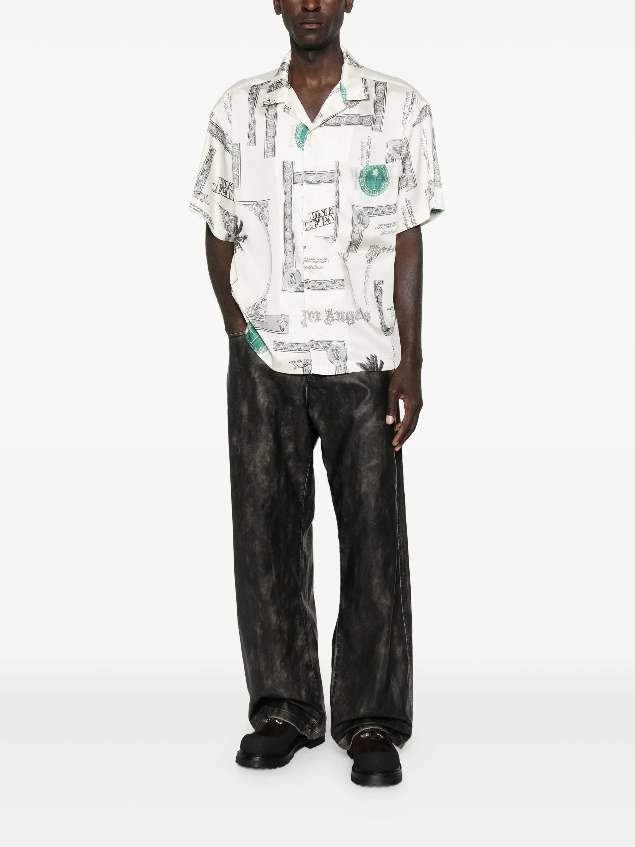 Palm Angels Graphic-print Shirt - 5