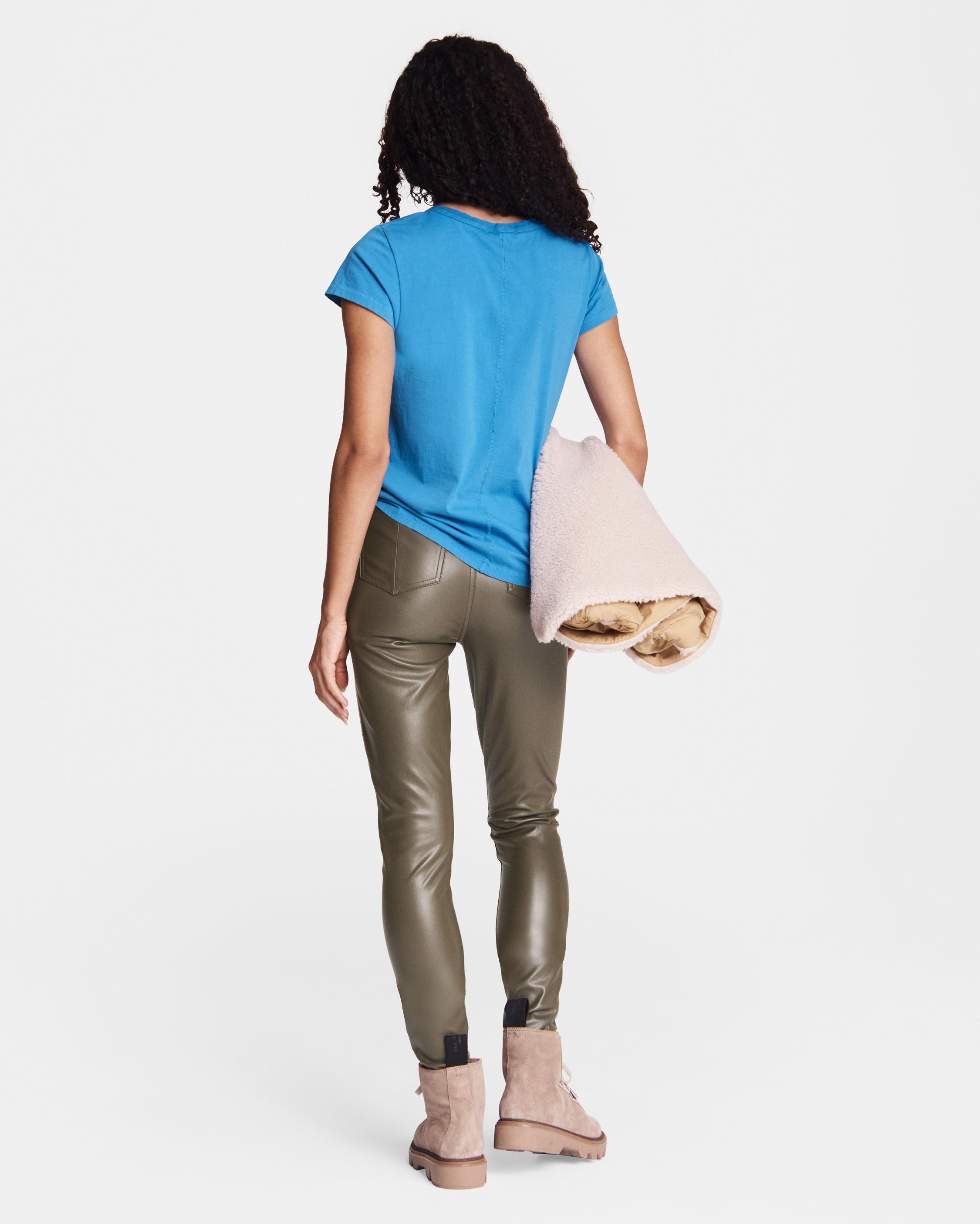 Nina Faux Leather Skinny Pant
Slim Fit Pull On Pant - 5