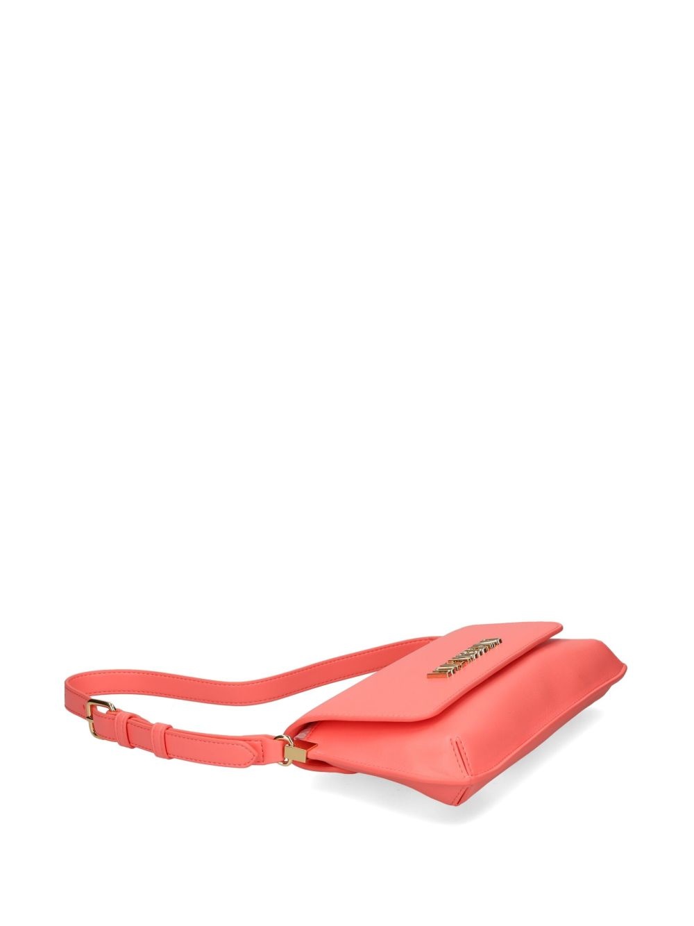 logo-lettering shoulder bag - 4