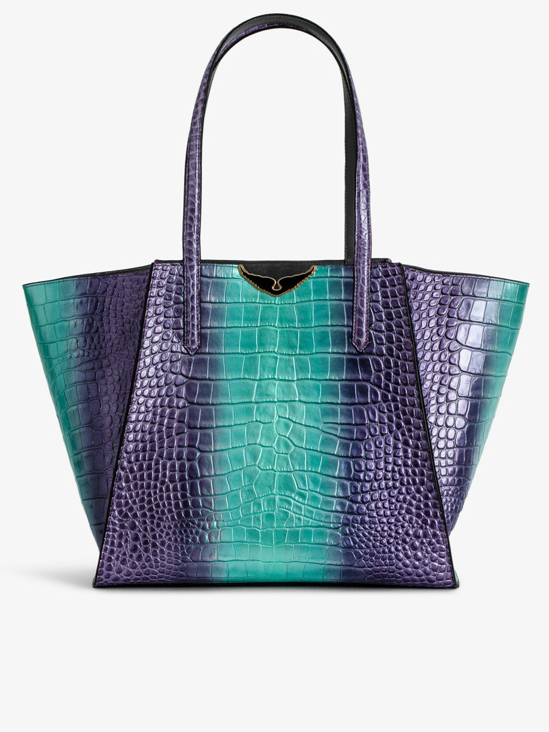 Le Borderline Embossed Metallic Bag 1