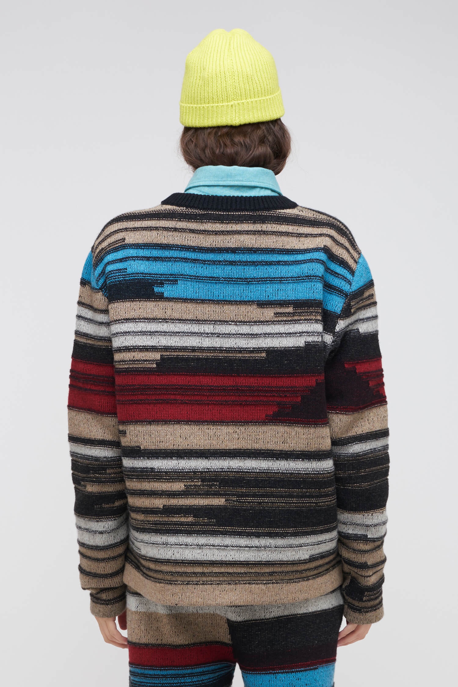 MIX N MARL CASHMERE CREW - 4