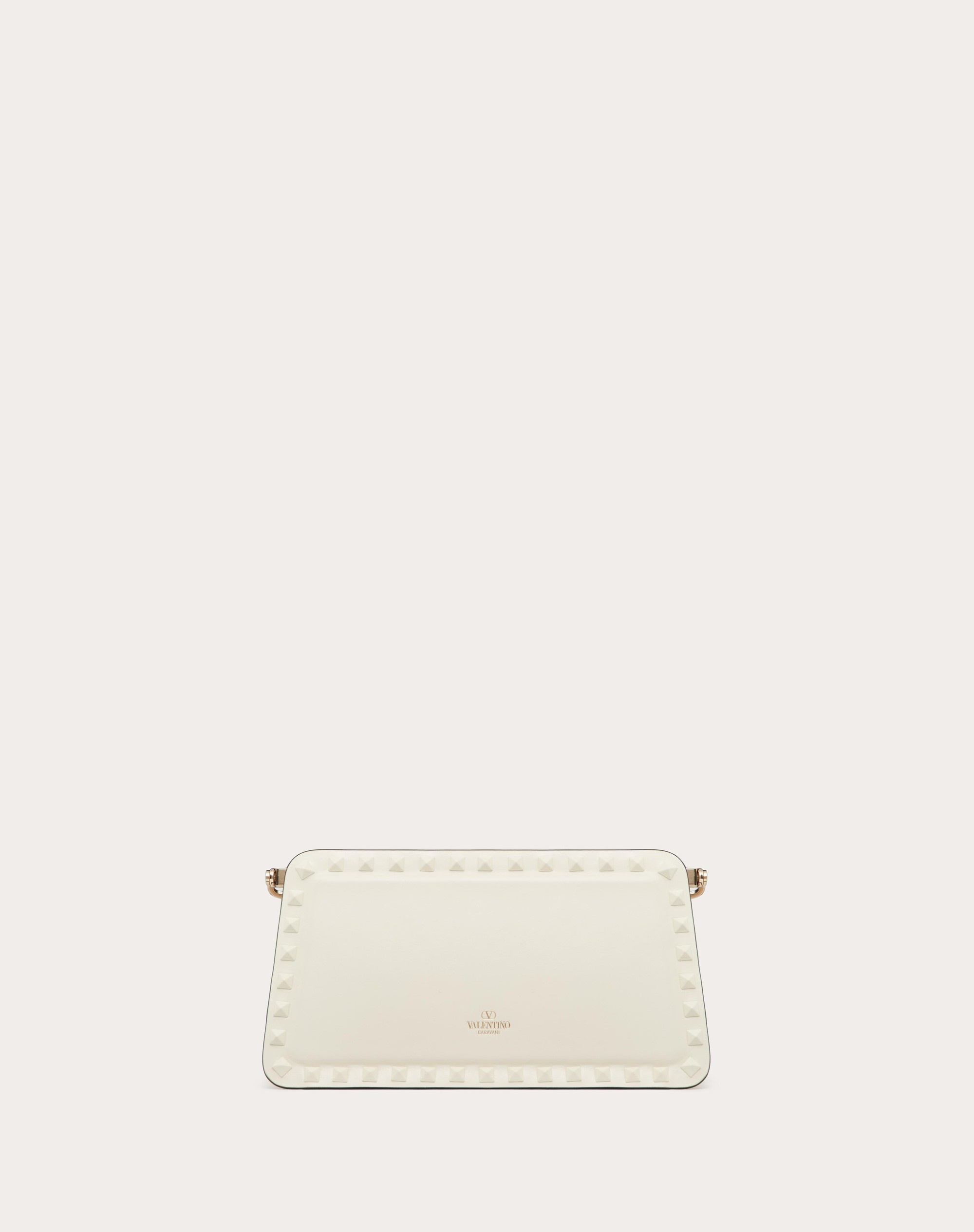 ROCKSTUD CALFSKIN CLUTCH - 4