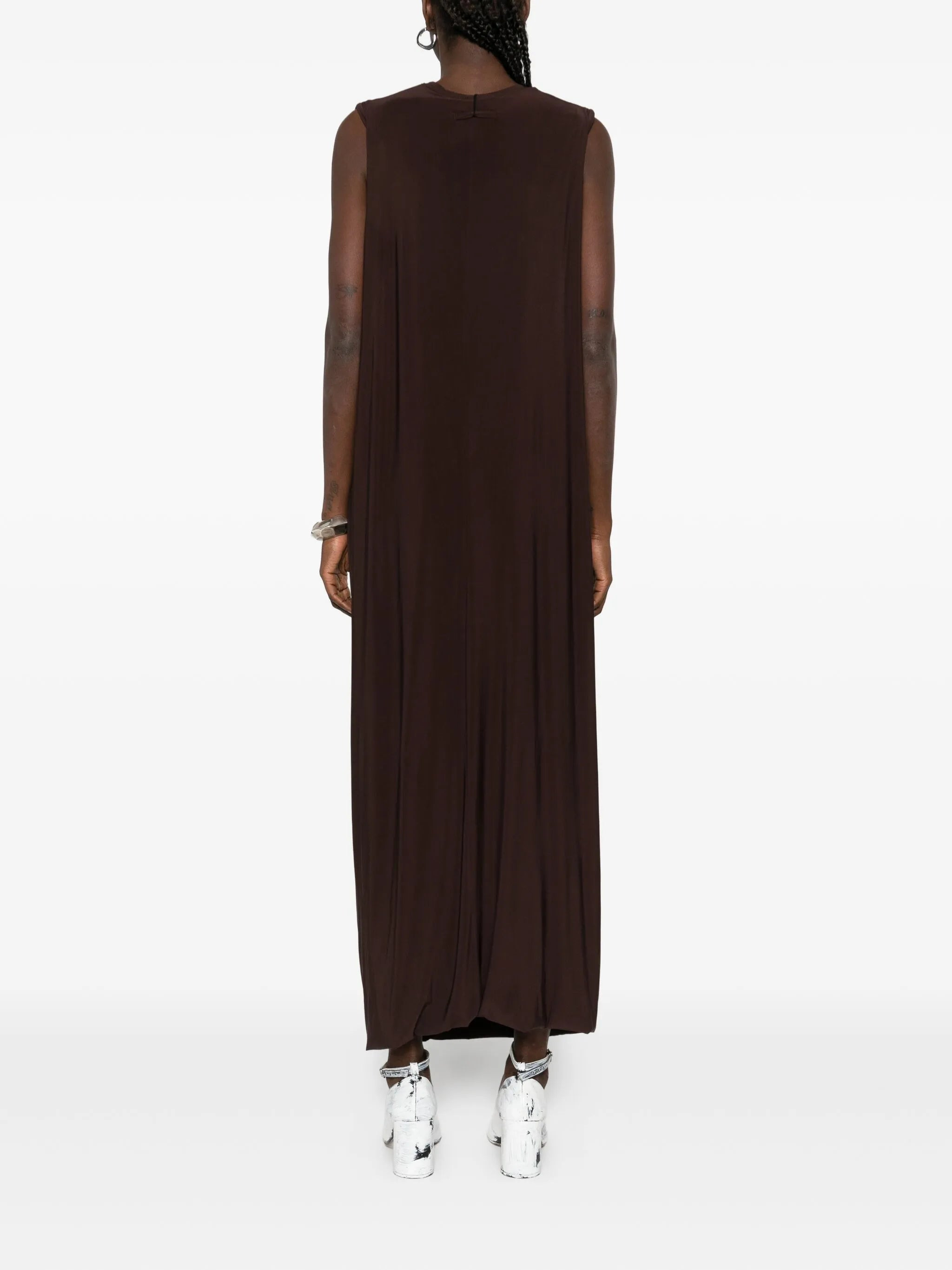 Jean Paul Gaultier Draped Sleeveless Maxi Dress - 2