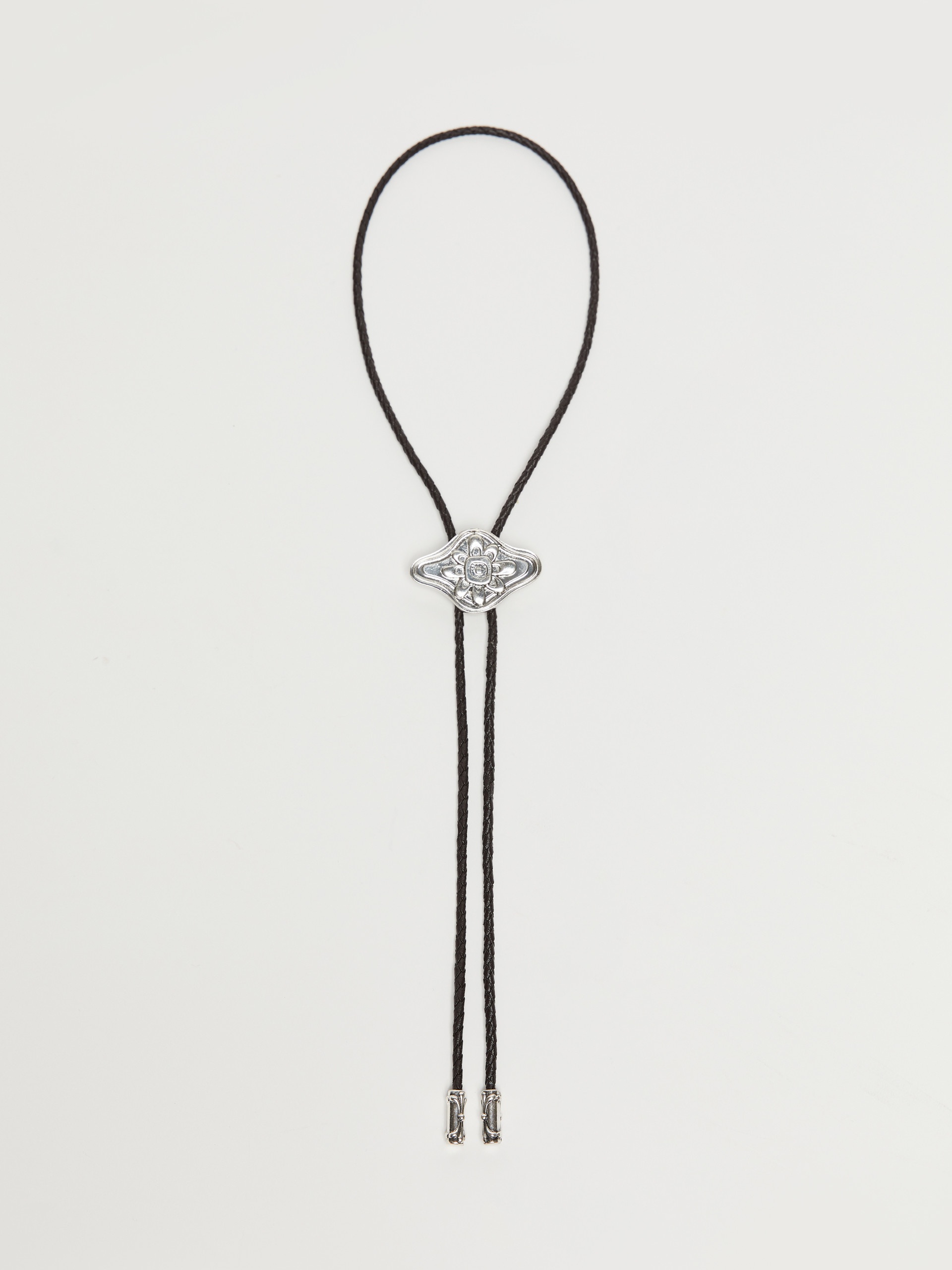 HIEROS Coated fabric bolo necklace - 1