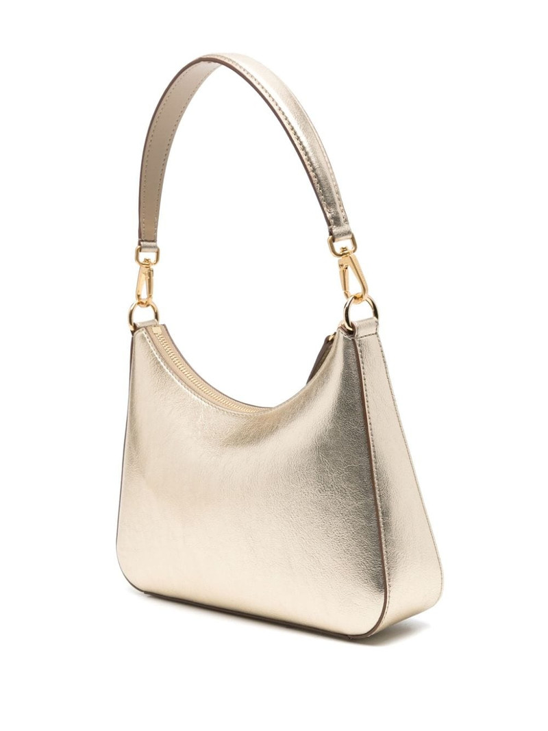 studded-logo metallic shoulder bag 3
