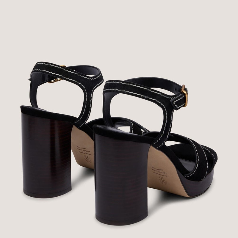 Stuart Weitzman DAYNA SADDLE PLATFORM SANDAL outlook
