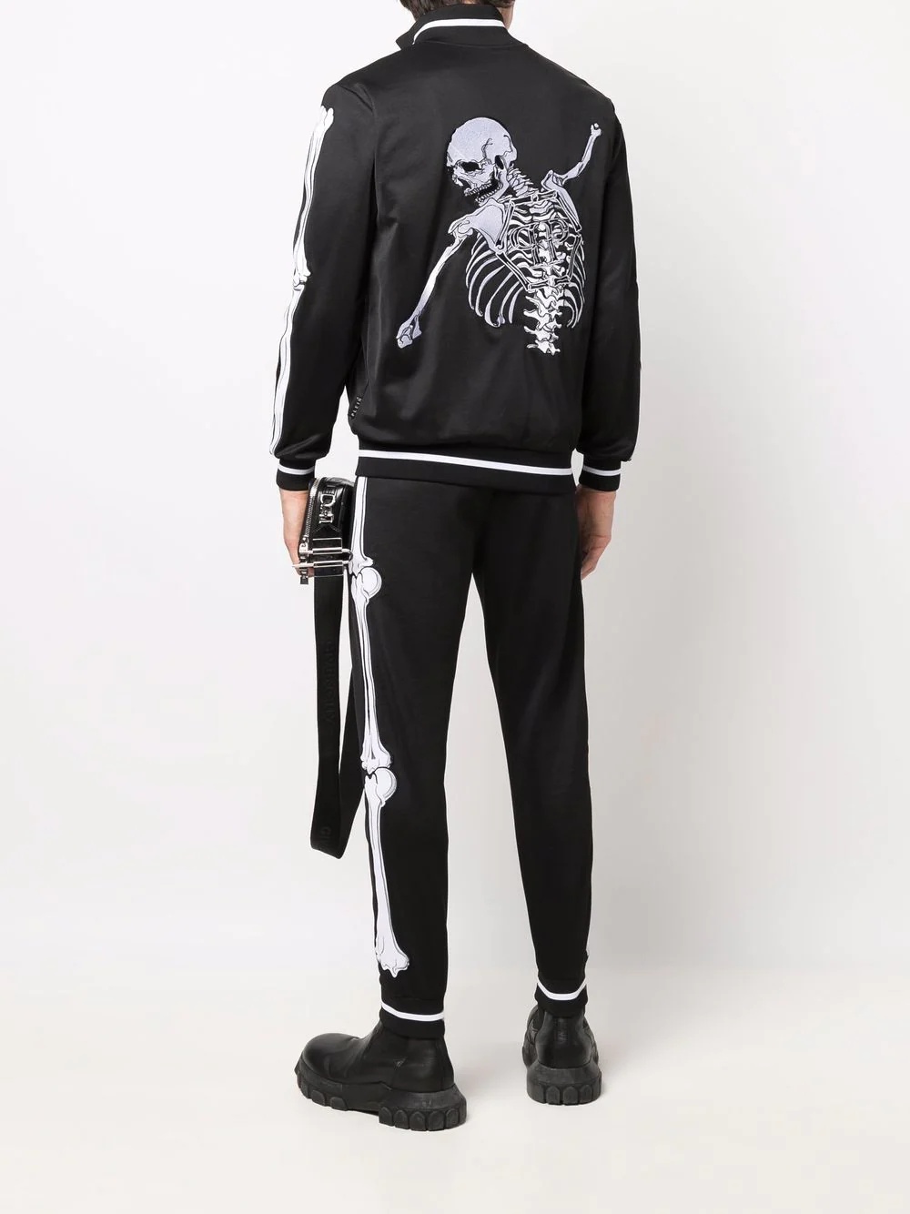 skeleton-print track pants - 2