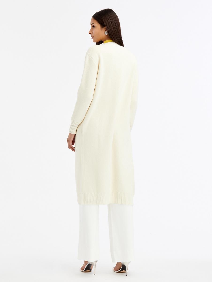 CASHMERE LONG CARDIGAN - 2