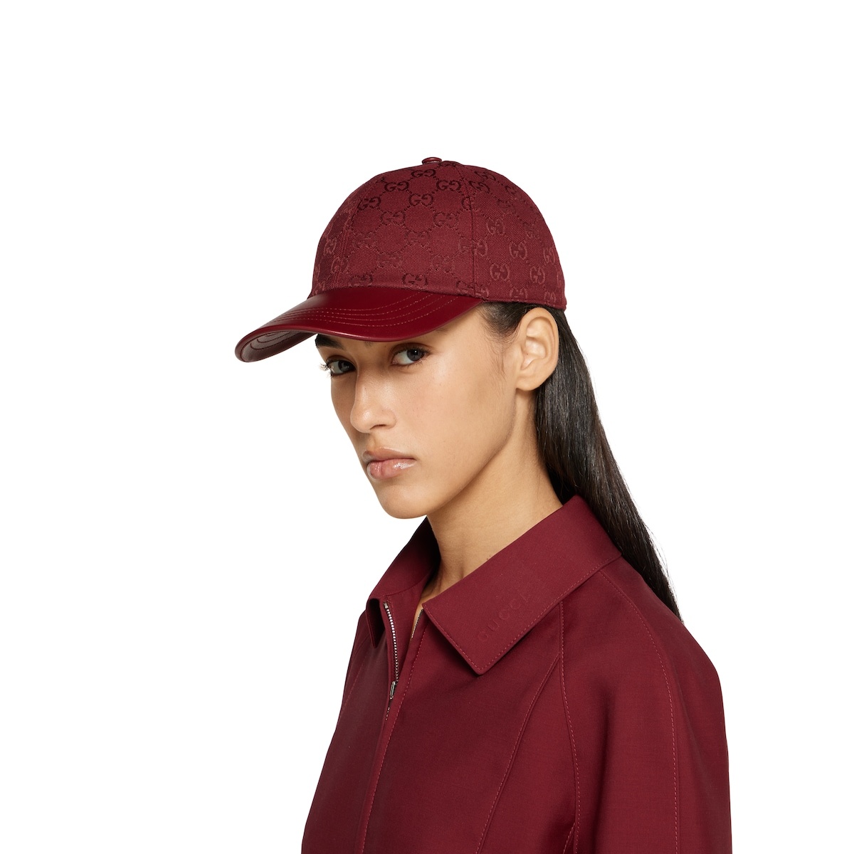 GG Monogram canvas baseball hat - 3