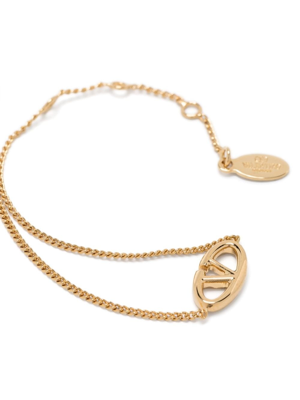 VLogo chain-link bracelet - 3