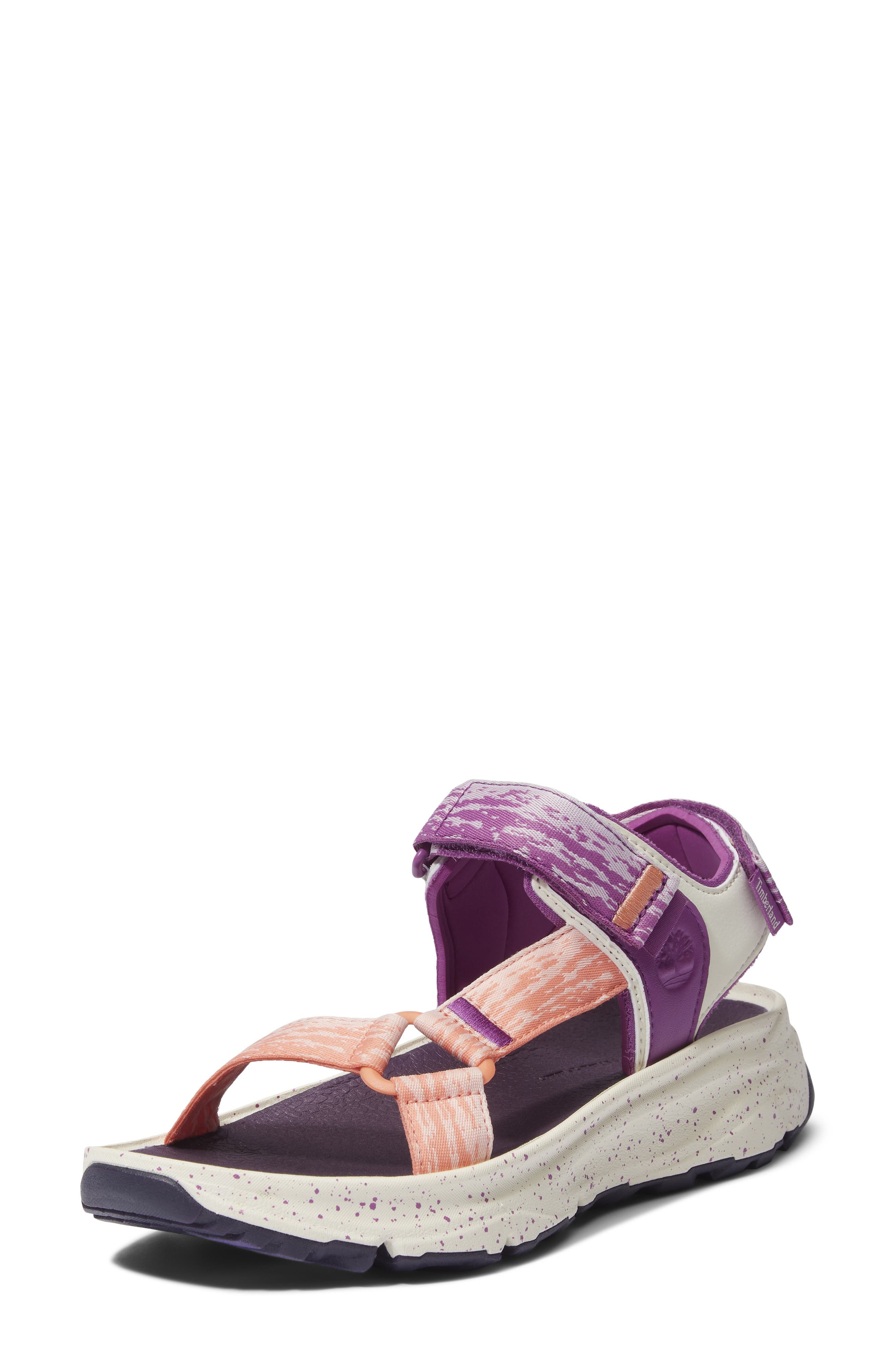 Timberland Motion Dune Sandal in Natural Webbing Light Pink at Nordstrom - 8