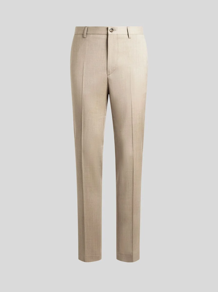 TAILORED WOOL TROUSERS - 1