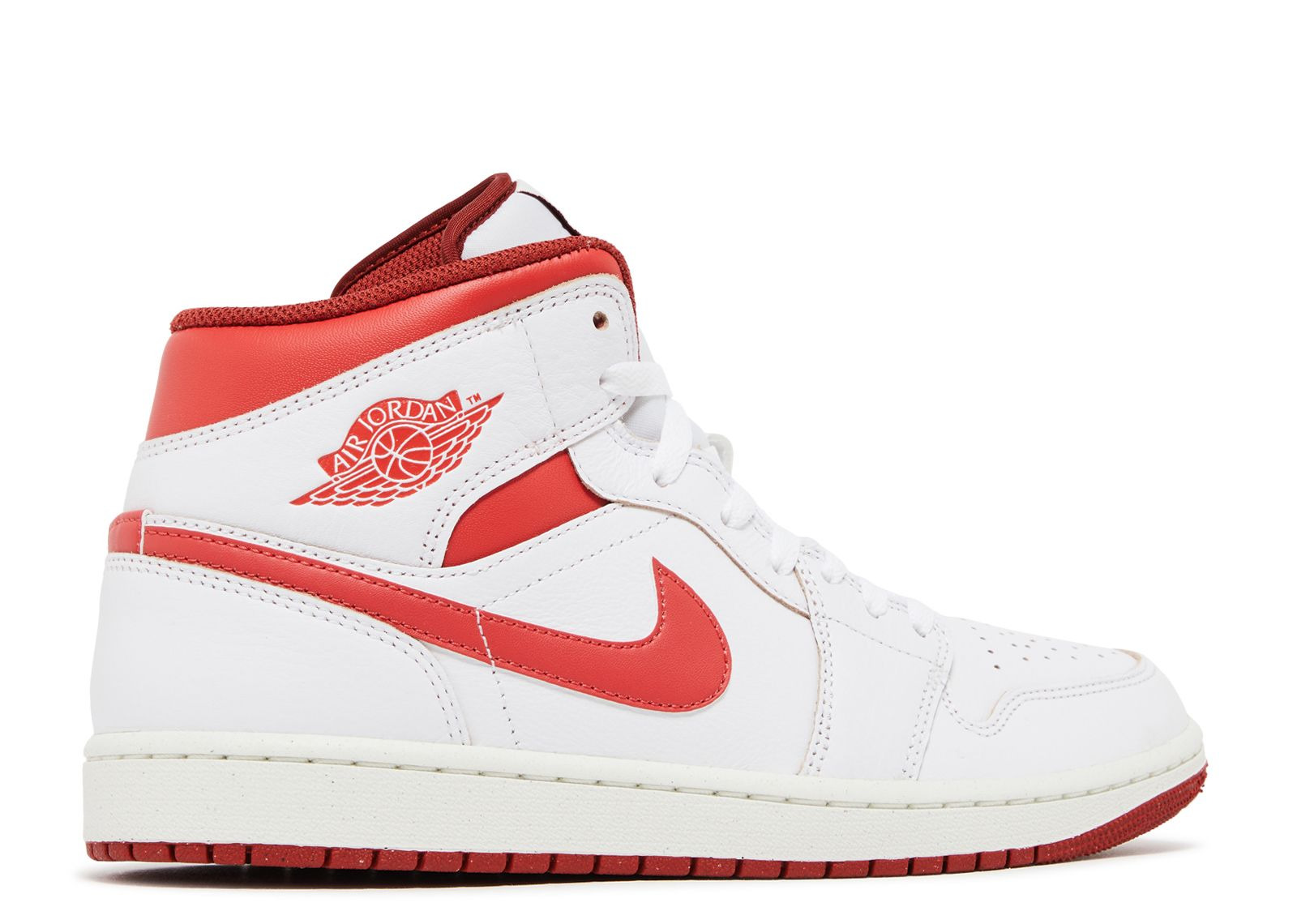 JORDAN 1 MID SE 'WHITE DUNE RED' - 3