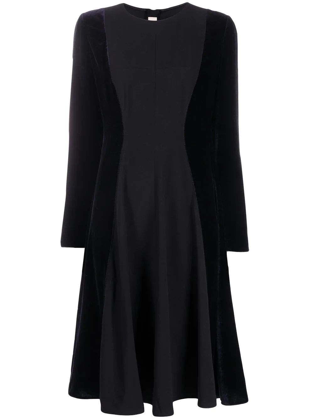 round neck dress - 1