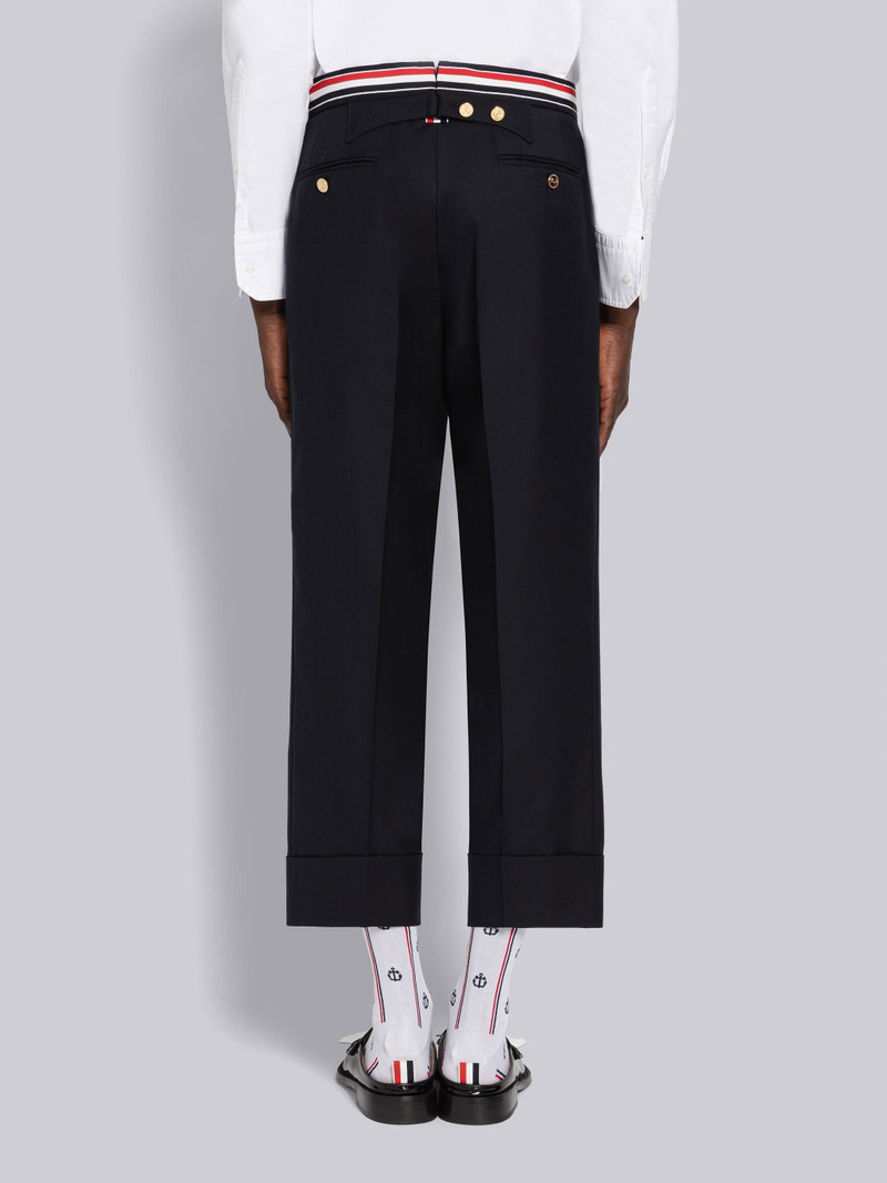 Super 120's Twill Low Rise Backstrap Trouser 3