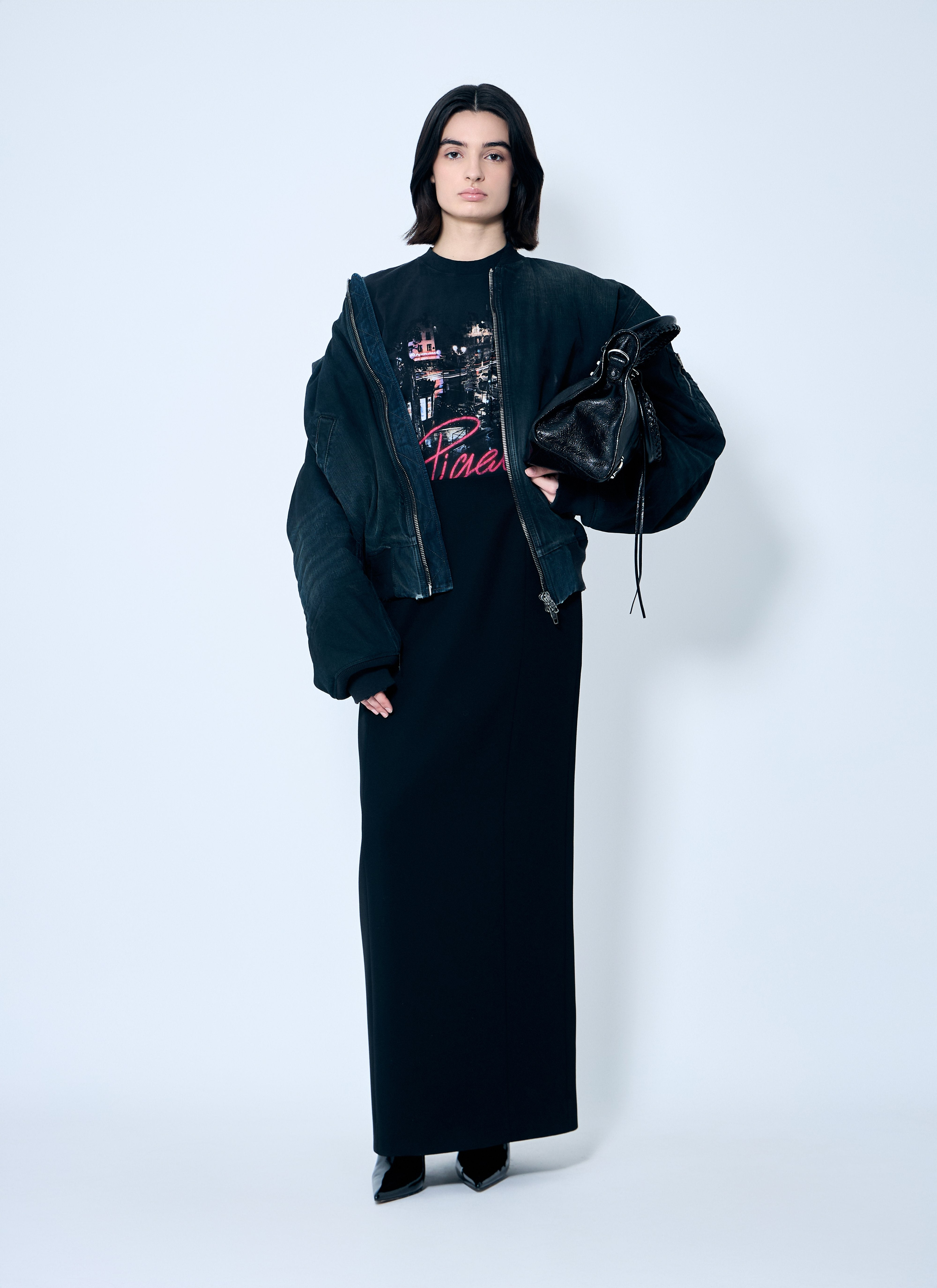 Balenciaga Women Hourglass Maxi Skirt - 2