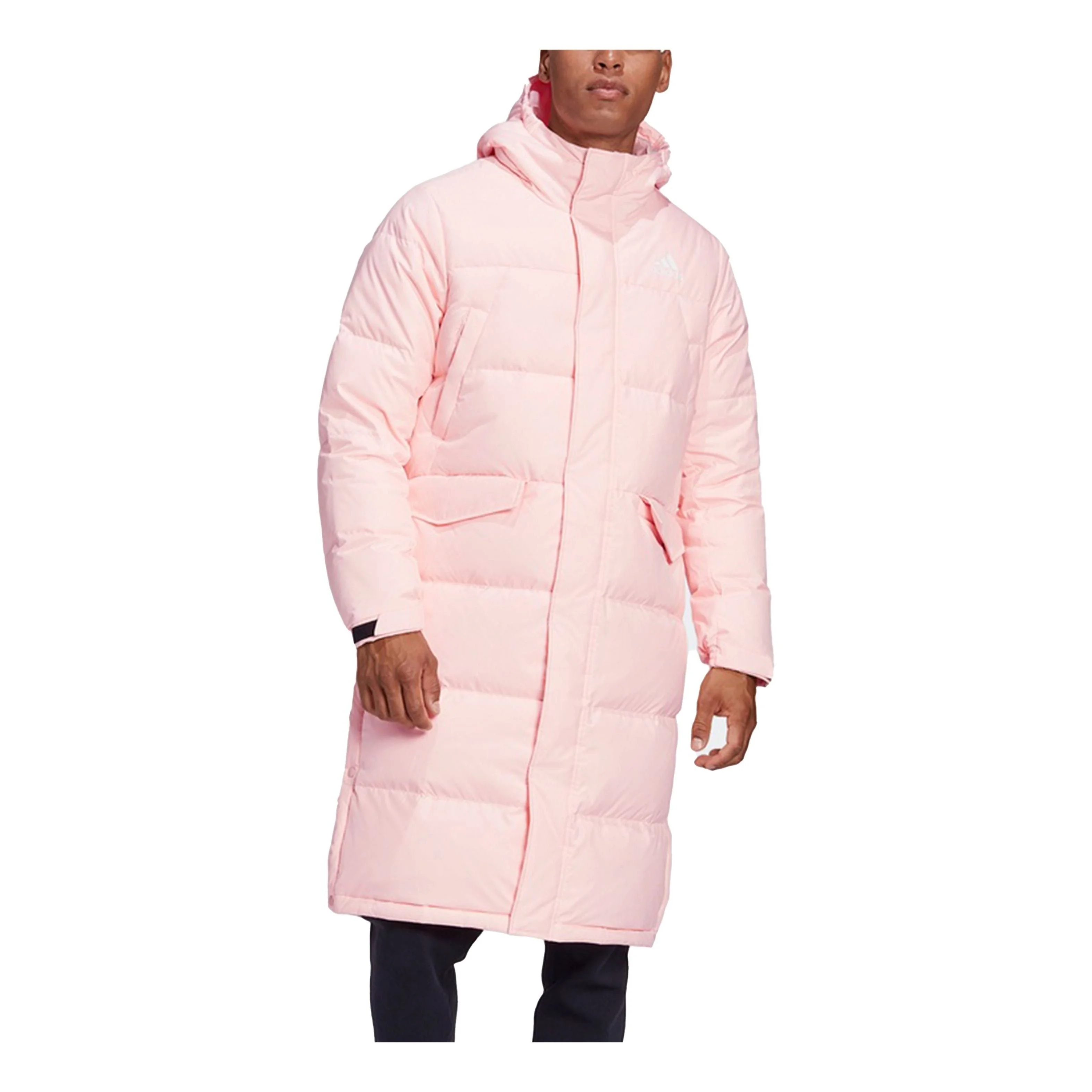 adidas Outdoor Sports hooded down Jacket Pink GK0666 - 1