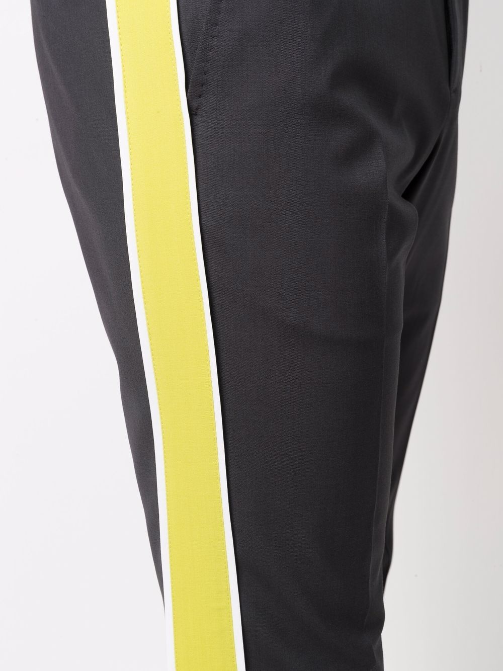 stripe-detail tailored trousers - 5
