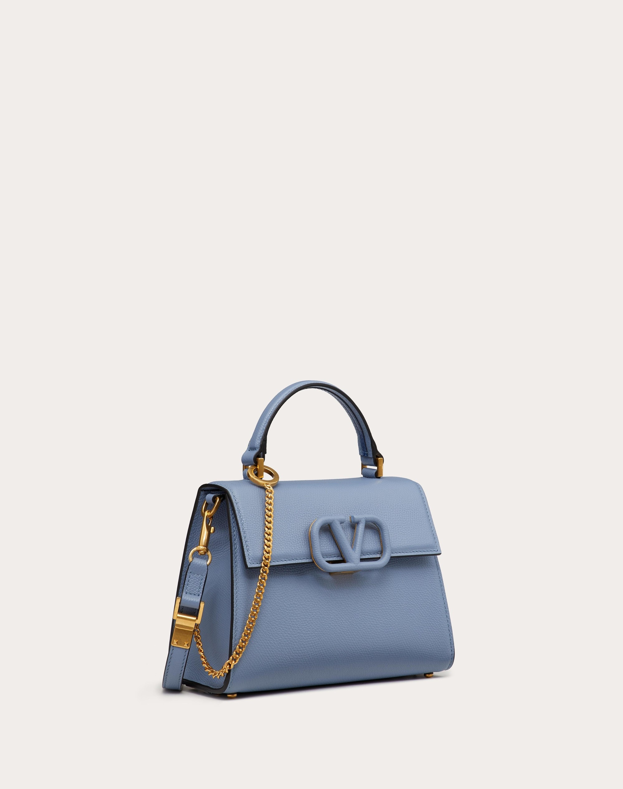 SMALL VSLING GRAINY CALFSKIN HANDBAG - 2