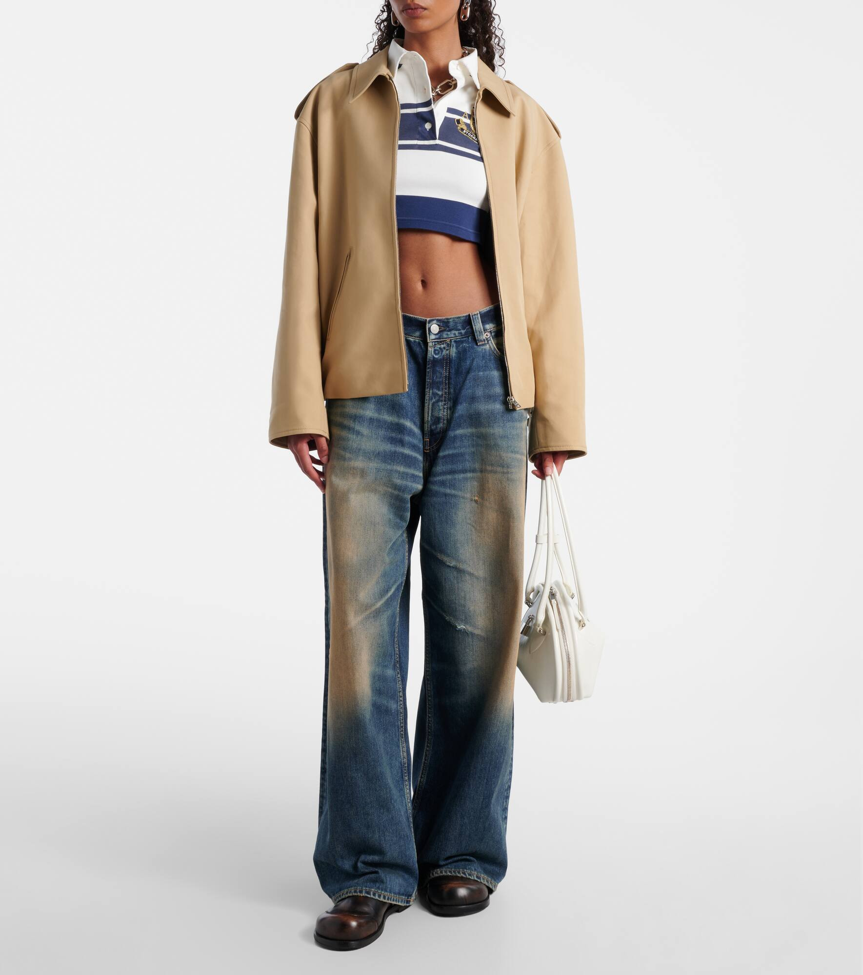 Cotton satin jacket - 2