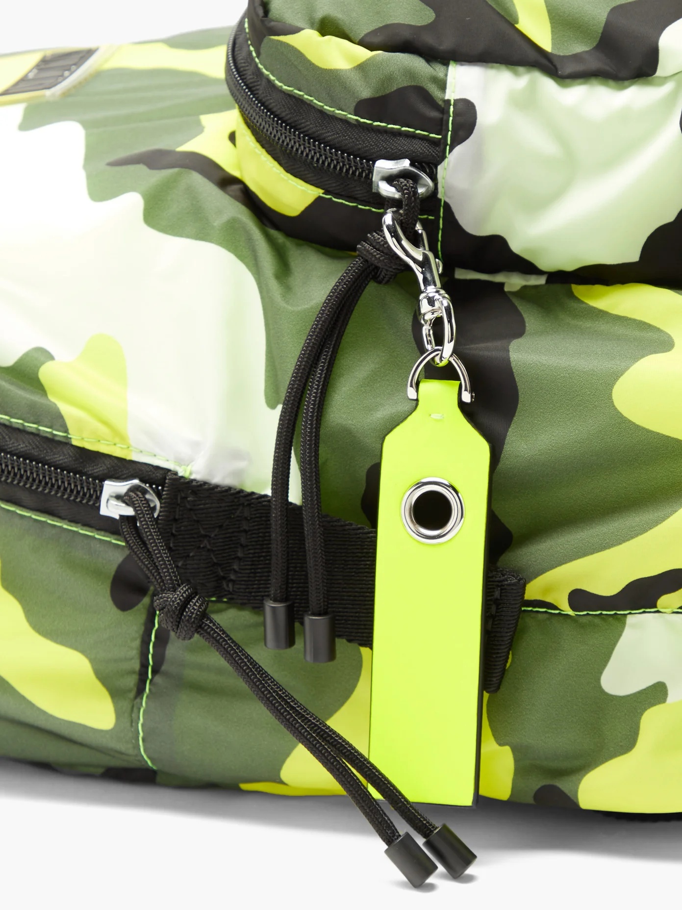 Camouflage-print nylon backpack - 6