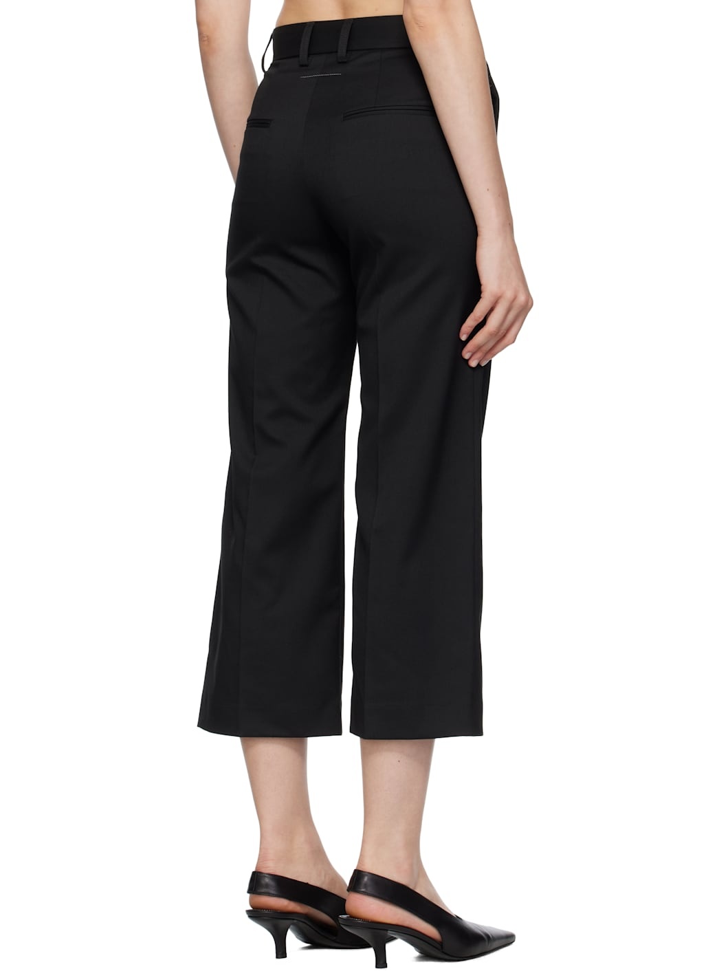 Black Tailoring Blend Trousers - 3