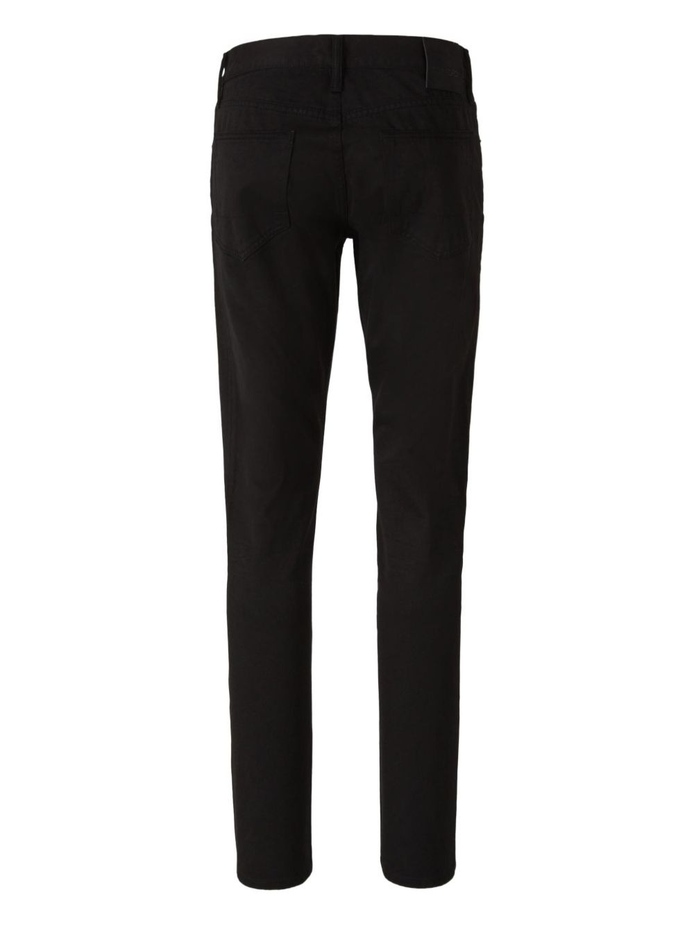 compact-twill slim-fit jeans - 2