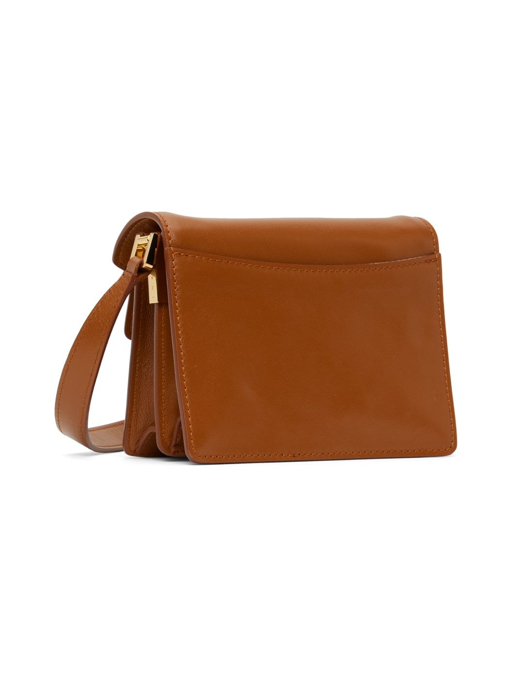 Brown Mini Soft Trunk Bag - 3