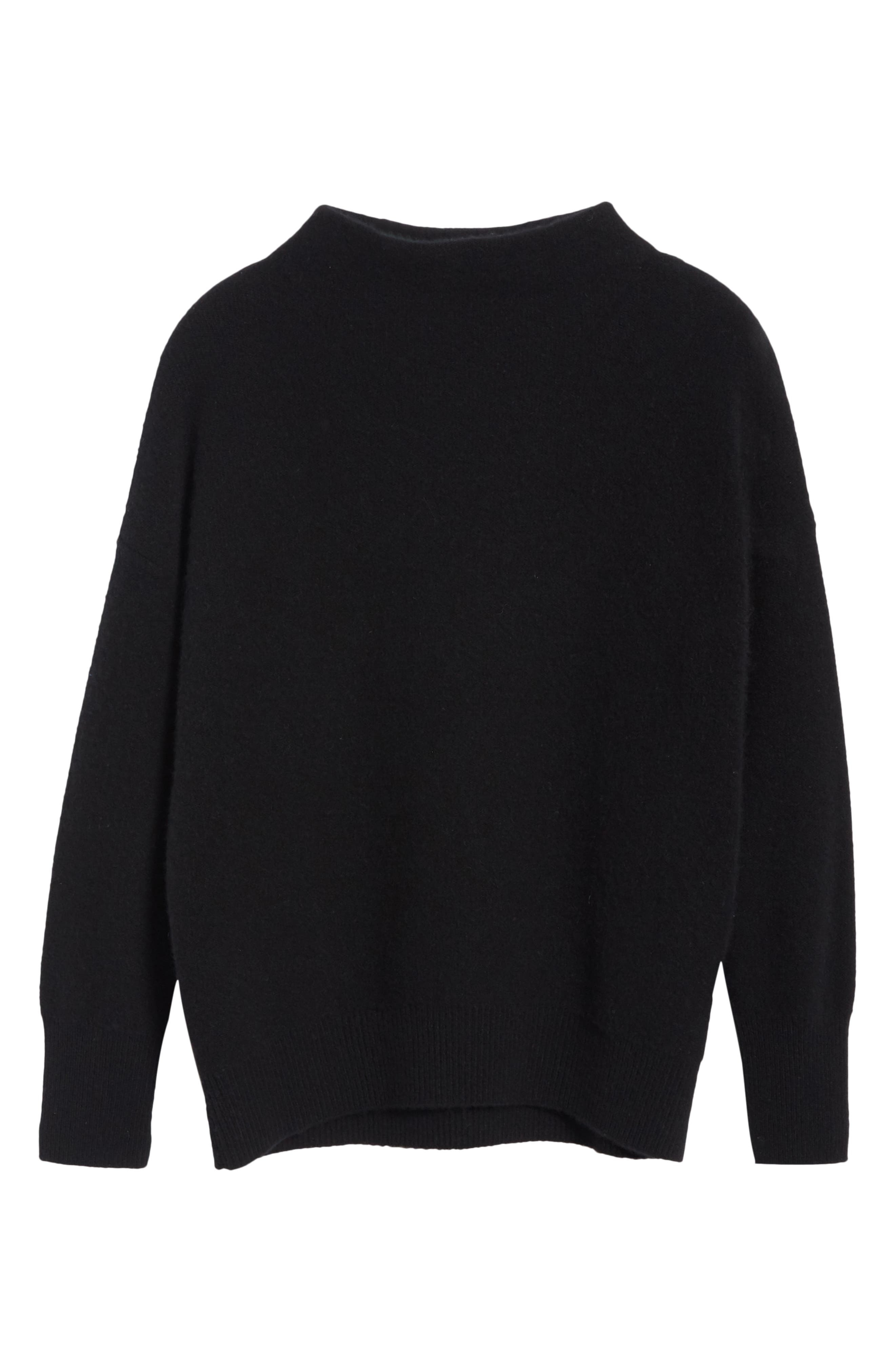 Boiled Cashmere Funnel Neck Pullover - 5