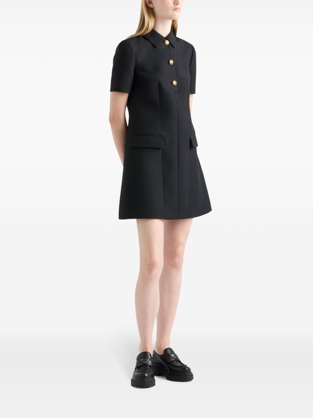 Prada Tricotine mini dress | farfetch | REVERSIBLE
