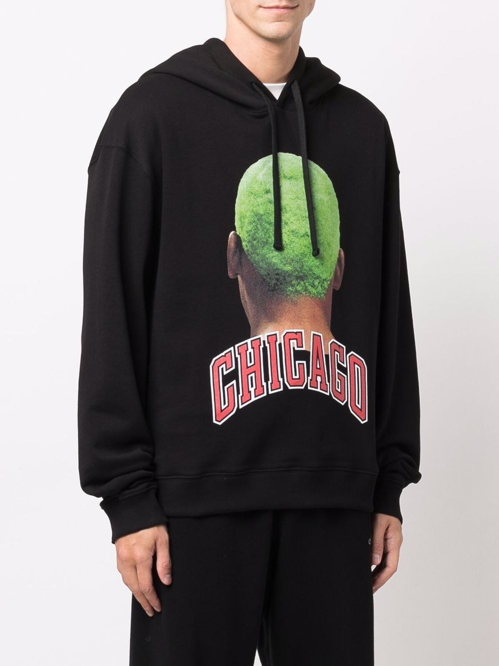 Chicago print hoodie - 3