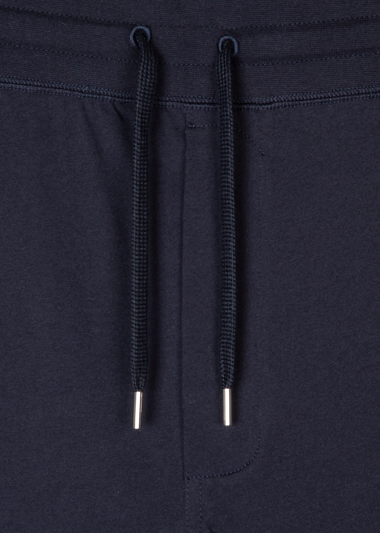 Navy Jersey Cotton Lounge Shorts - 4