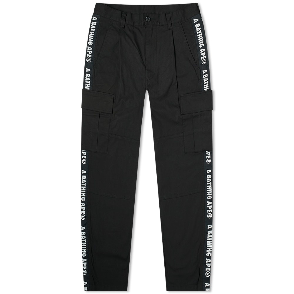 A Bathing Ape Side Tape Stretch 6 Pocket Pant - 1